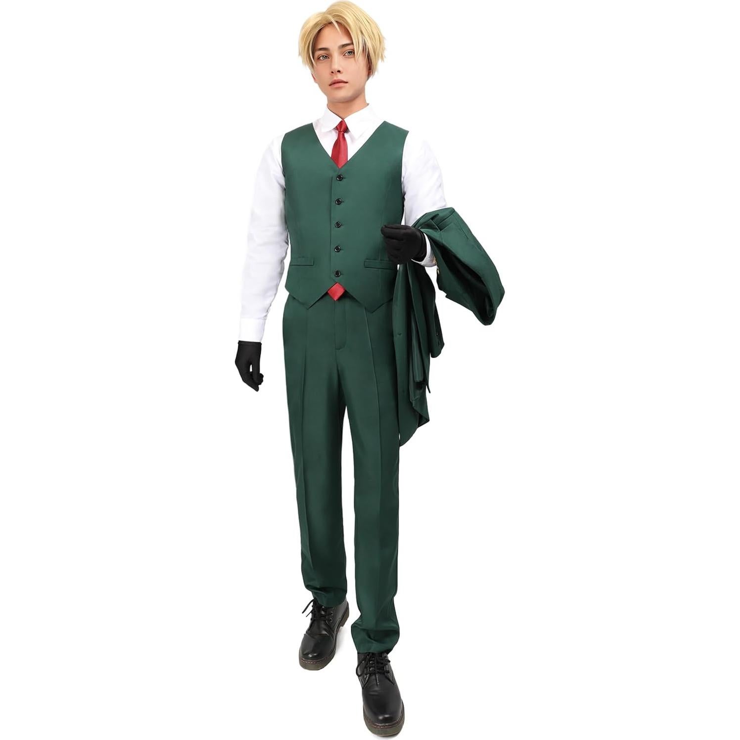 Disfraz de Traje Completo para Hombre C-ZOFEK Verde S-XXL
