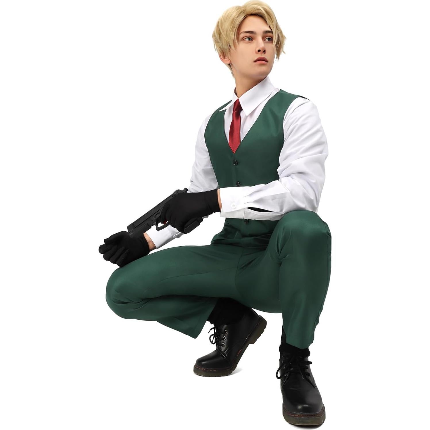 Disfraz de Traje Completo para Hombre C-ZOFEK Verde S-XXL