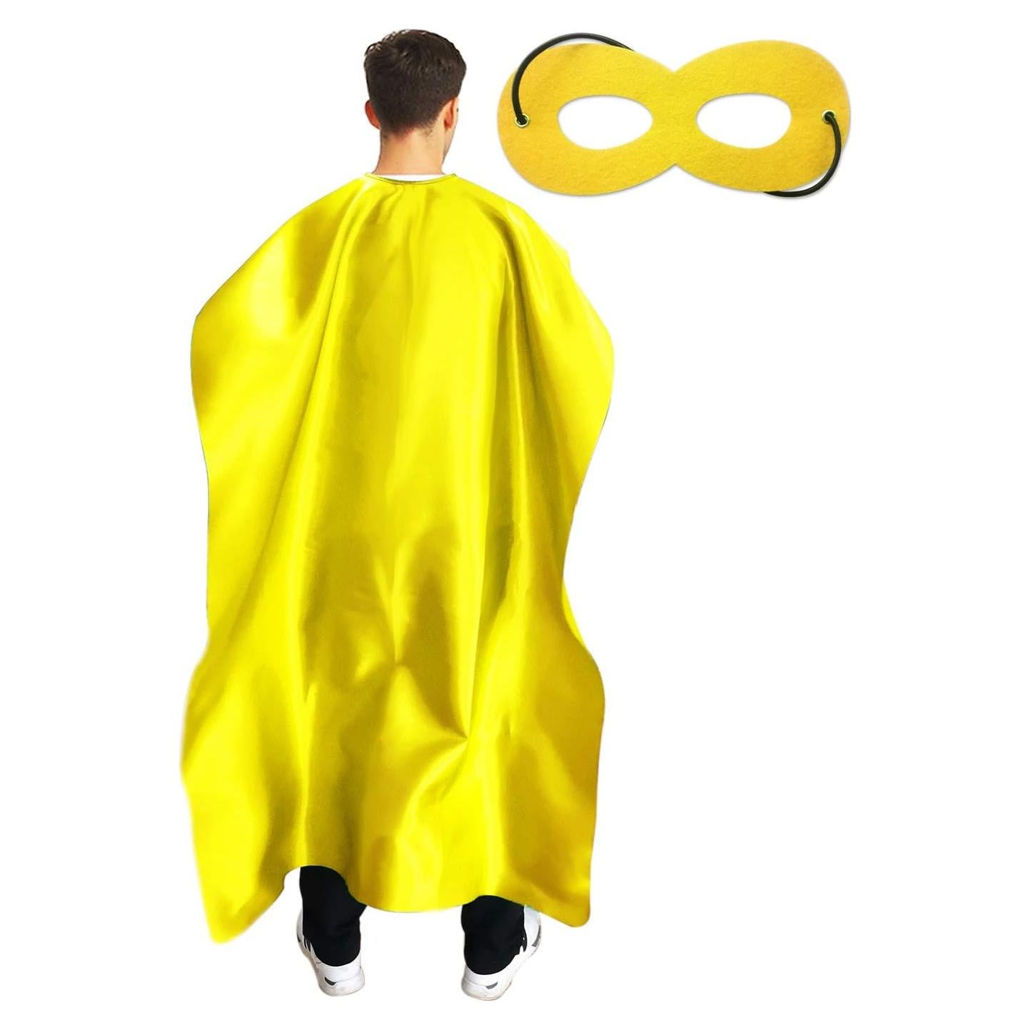 Set Capa y Máscara Superhéroe Adulto ADJOY - Halloween y Fiestas