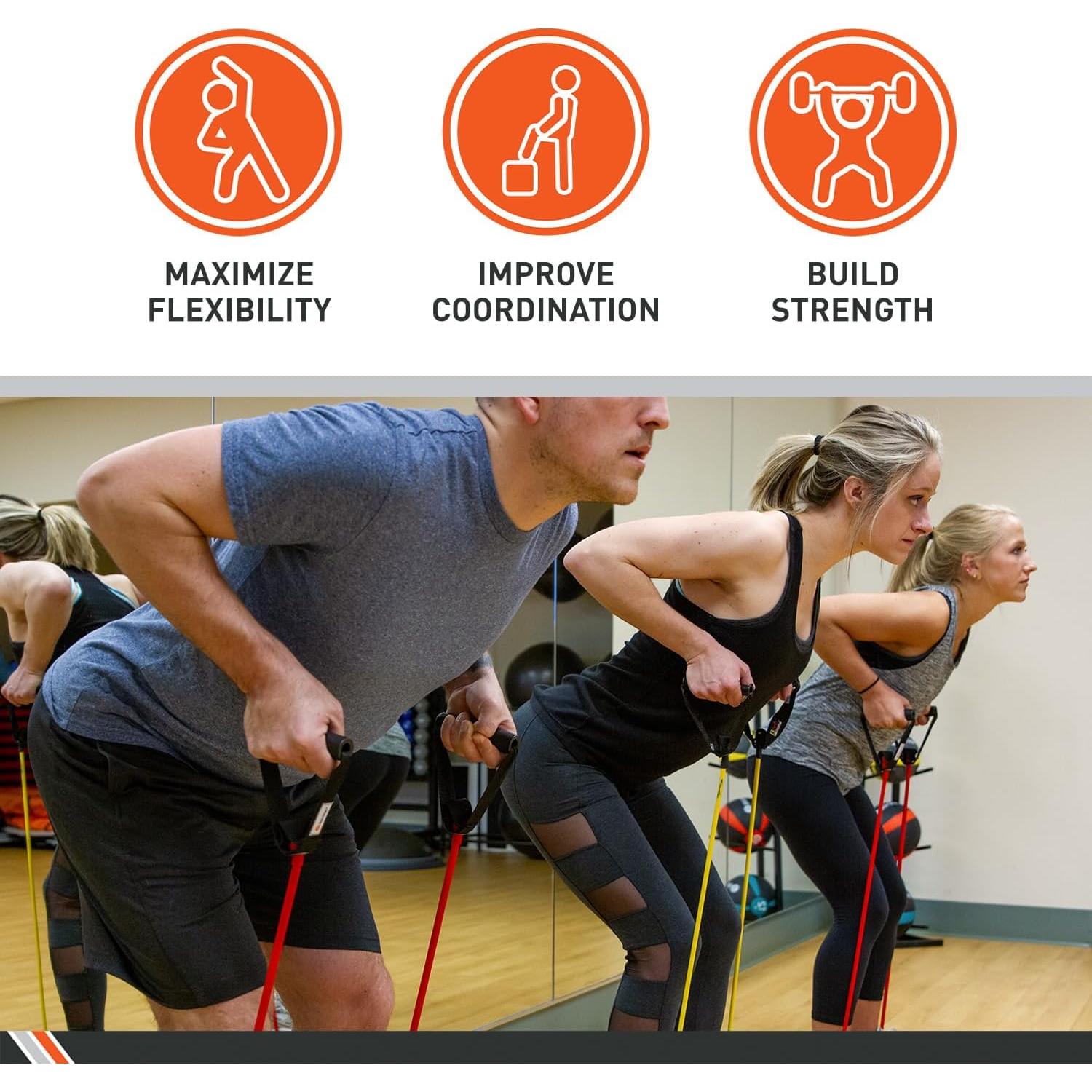 Tuberías de Resistencia Body Sport ZZR147BLT - Ligera Azul