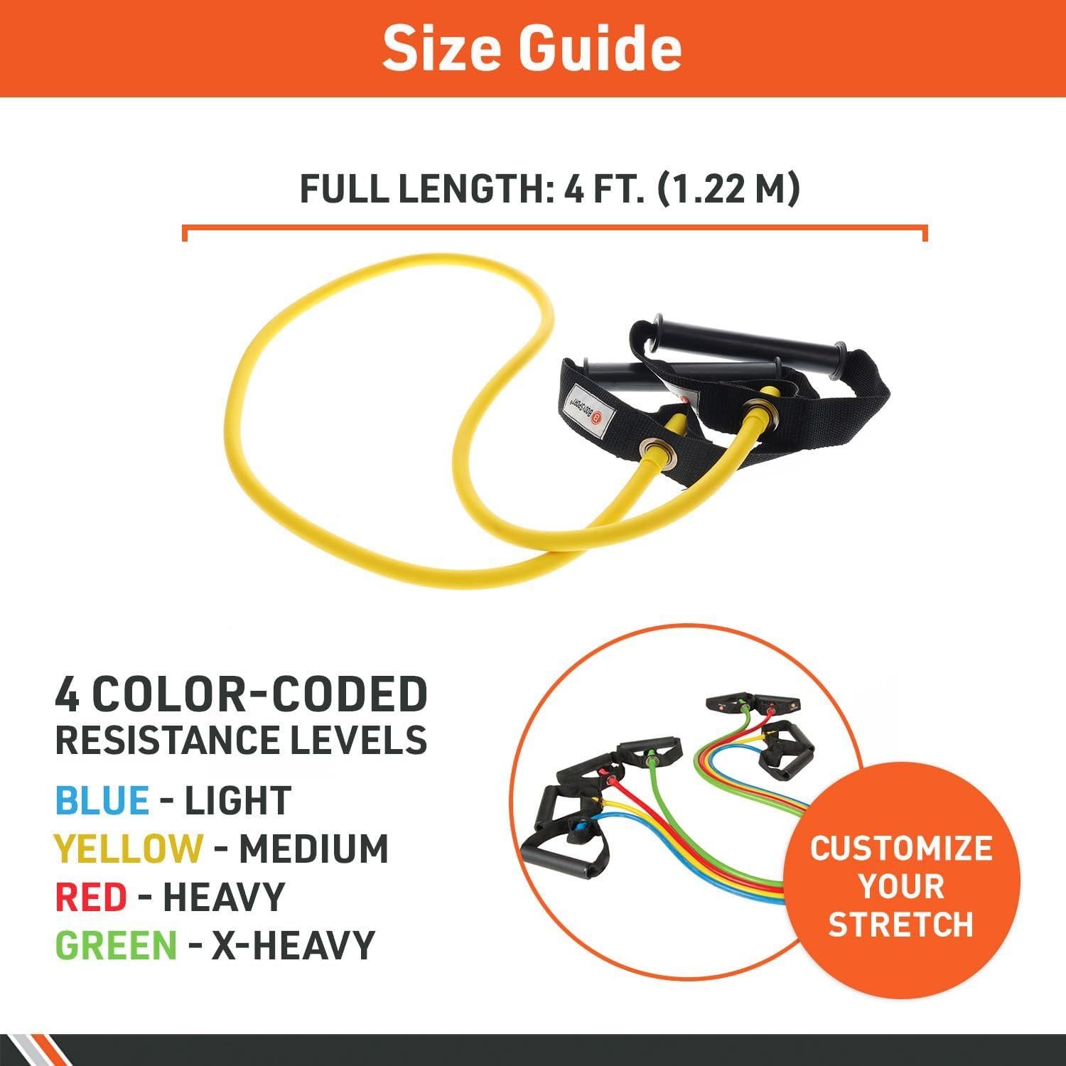 Tuberías de Resistencia Body Sport ZZR147BLT - Ligera Azul