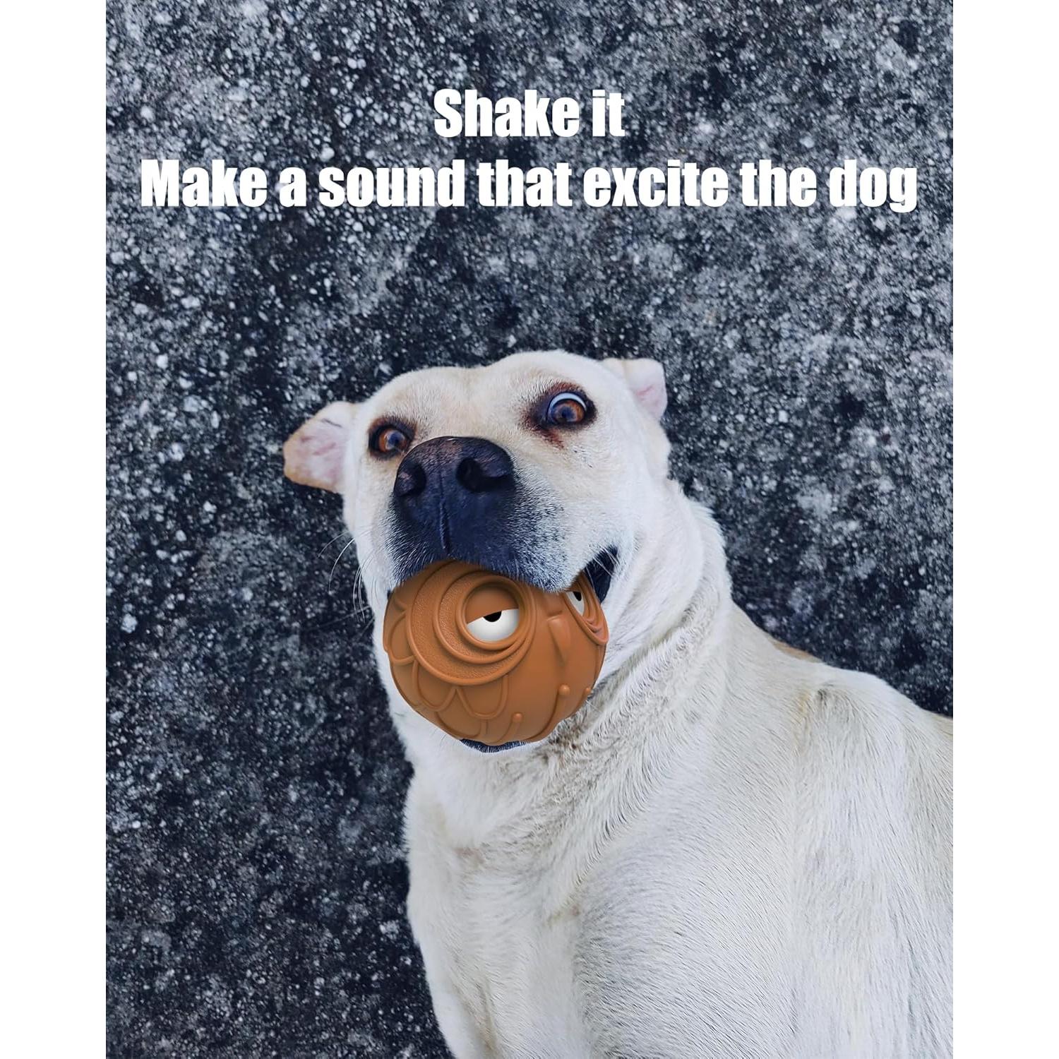 Pelota para Perros Mewlmart Caucho Natural Marrón 8.79 cm