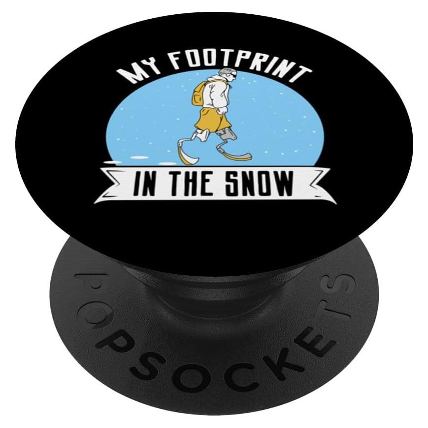 PopSockets Adhesivo PopGrip Prótese de Pierna Amputación