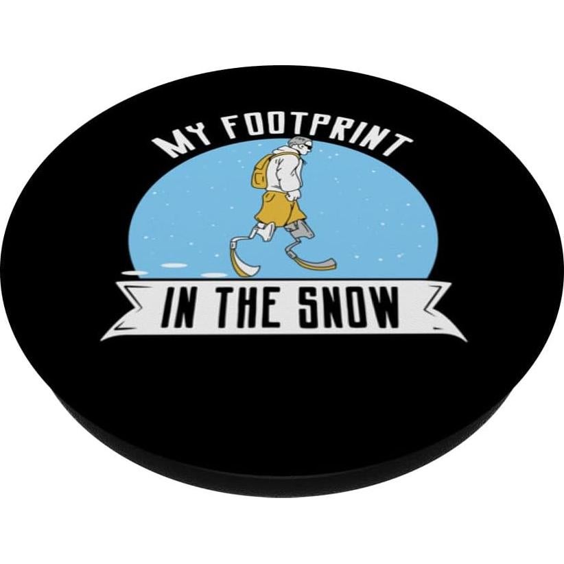 PopSockets Adhesivo PopGrip Prótese de Pierna Amputación