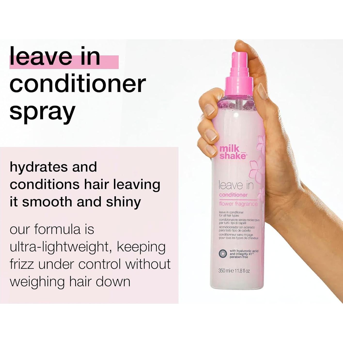 Spray Desenredante Leave-In Milk_Shake 348 ml para Cabello