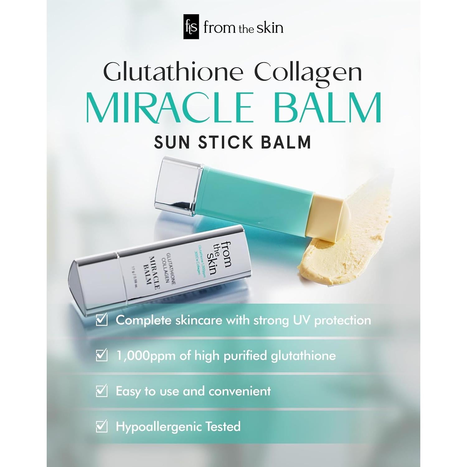 Bálsamo Solar Antiarrugas FROM THE SKIN SPF 50+ 17 g