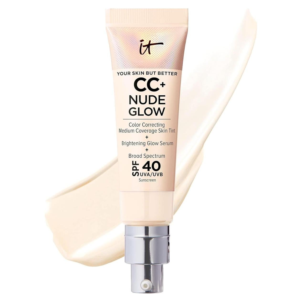 Base Ligera IT Cosmetics CC+ Nude Glow SPF 40 - 54g