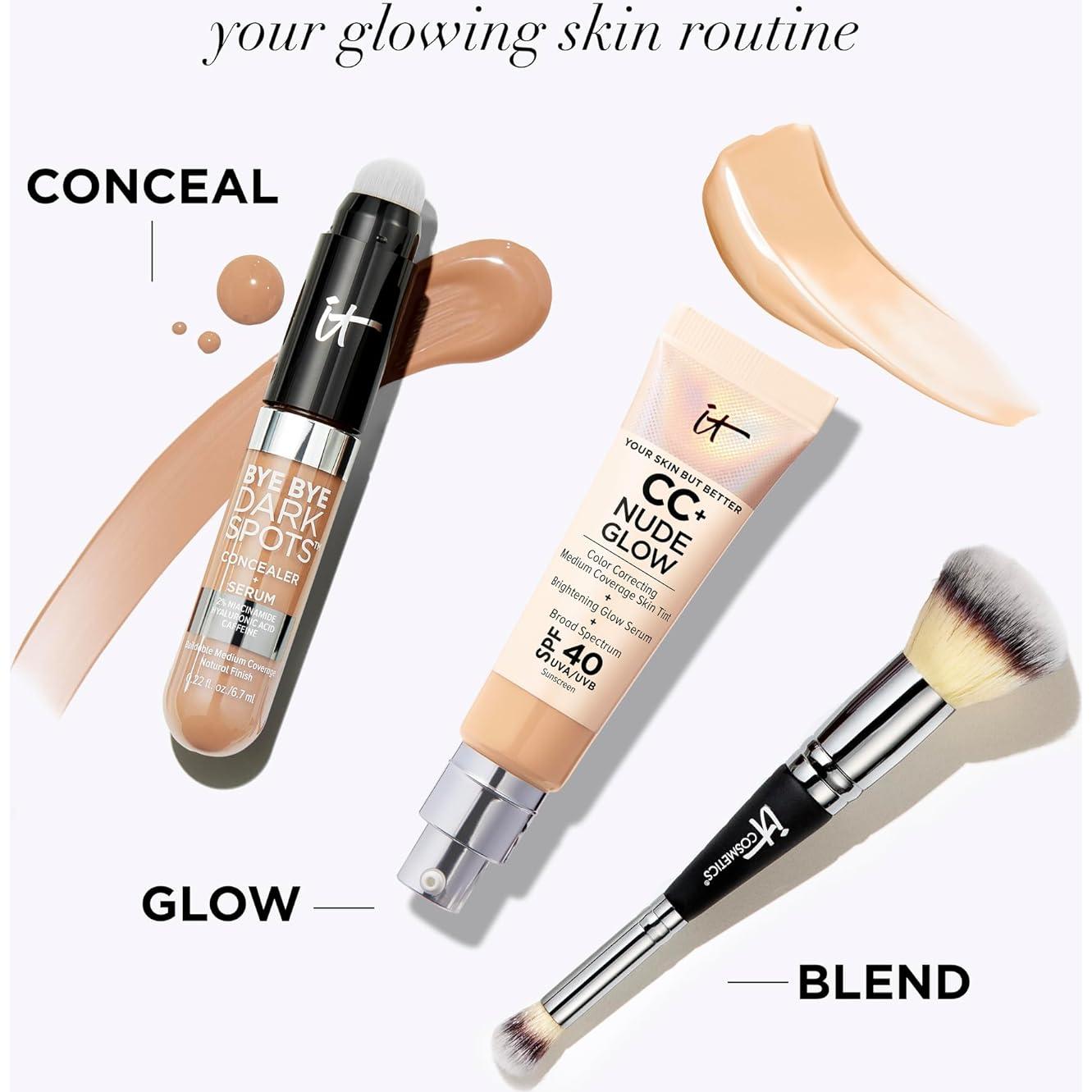 Base Ligera IT Cosmetics CC+ Nude Glow SPF 40 - 54g
