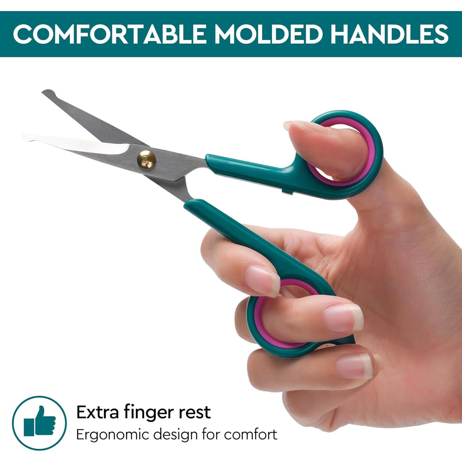 Tijeras de Aseo Profesional PINKIELINK para Mascotas - Juego de 2