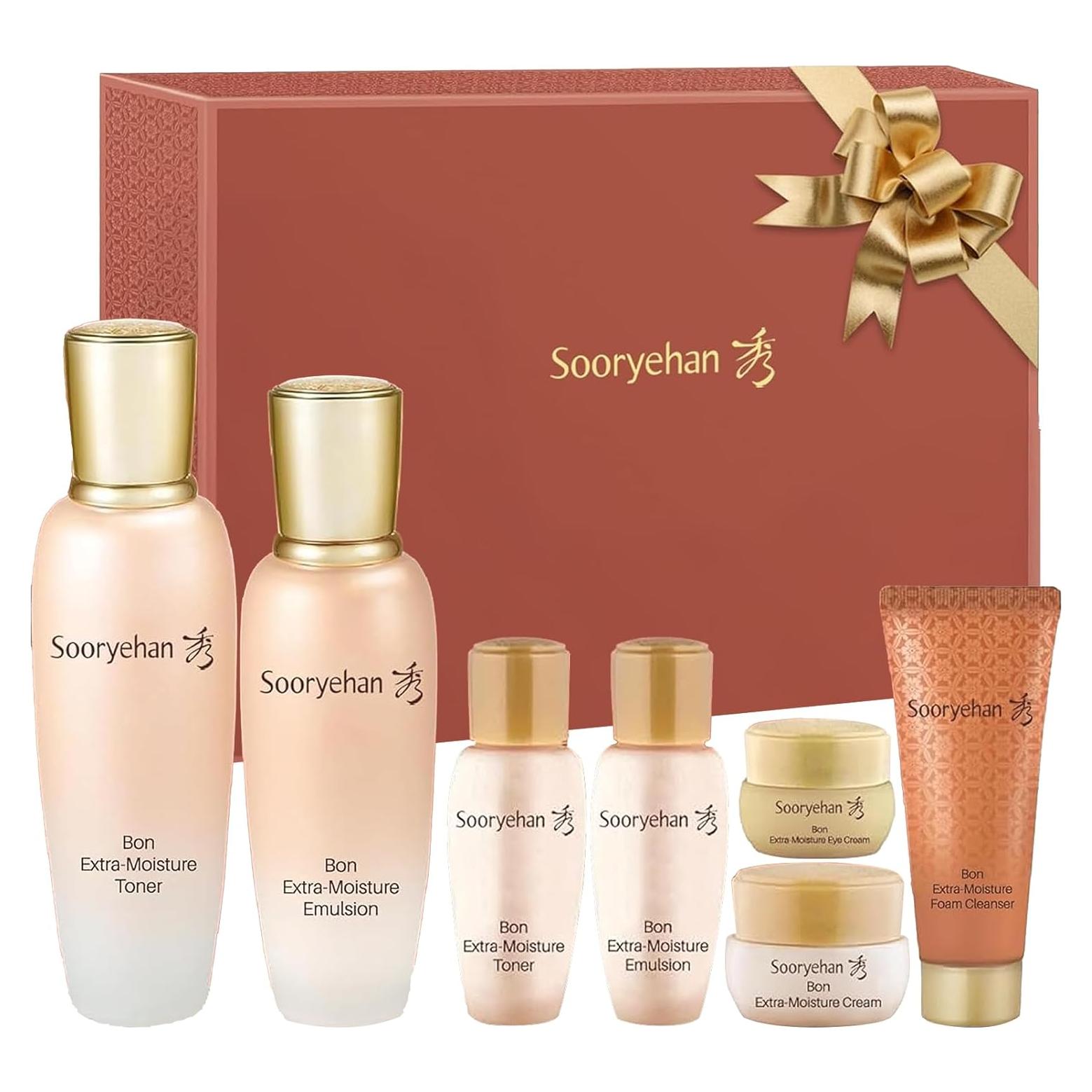 Conjunto de Cuidado de Piel Sooryehan Bon Extra Moisture 384.5 ml