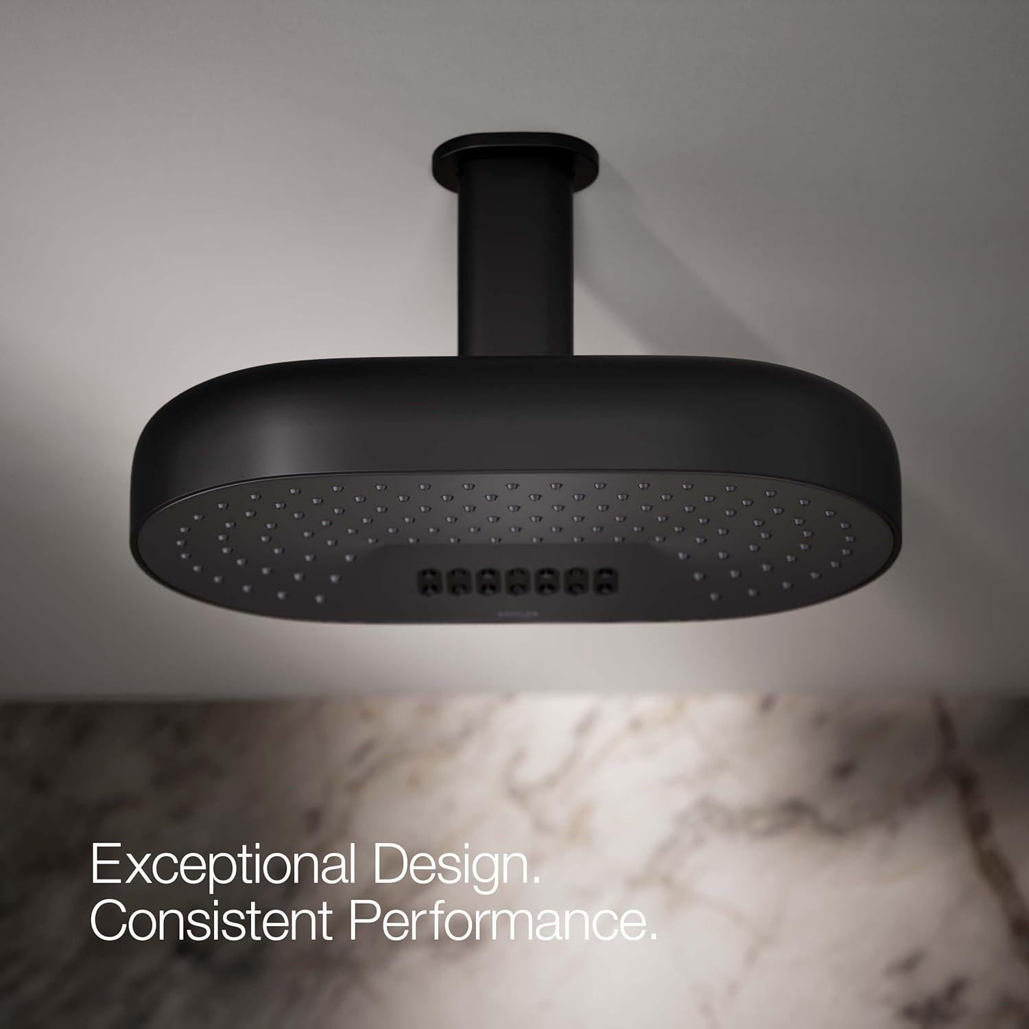 Cabezal de Ducha Kohler 26295-G-BL Oblongo 35.56 cm 6.63 lpm