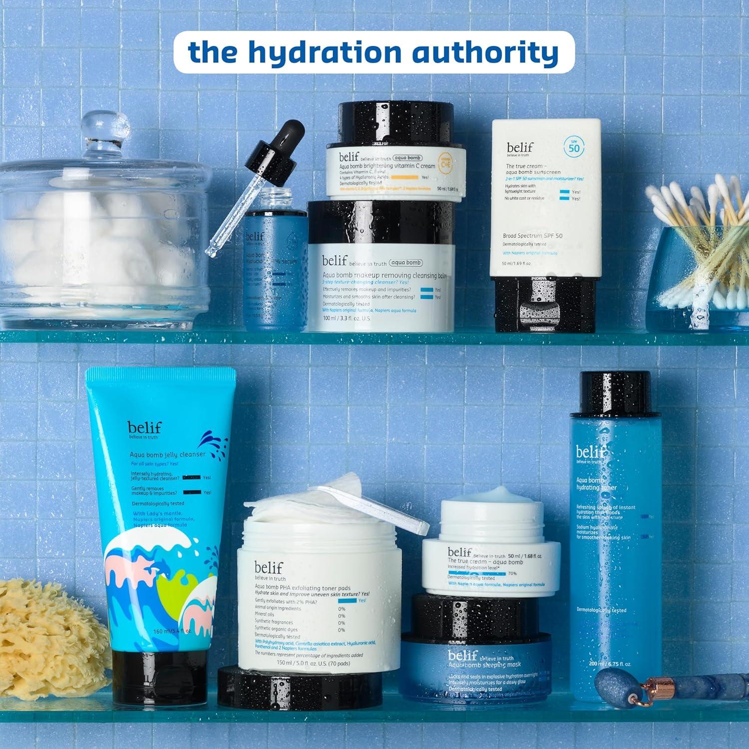 Mascarilla de Noche Hidratante Belif 74.8 ml - Gel de Vitamina E