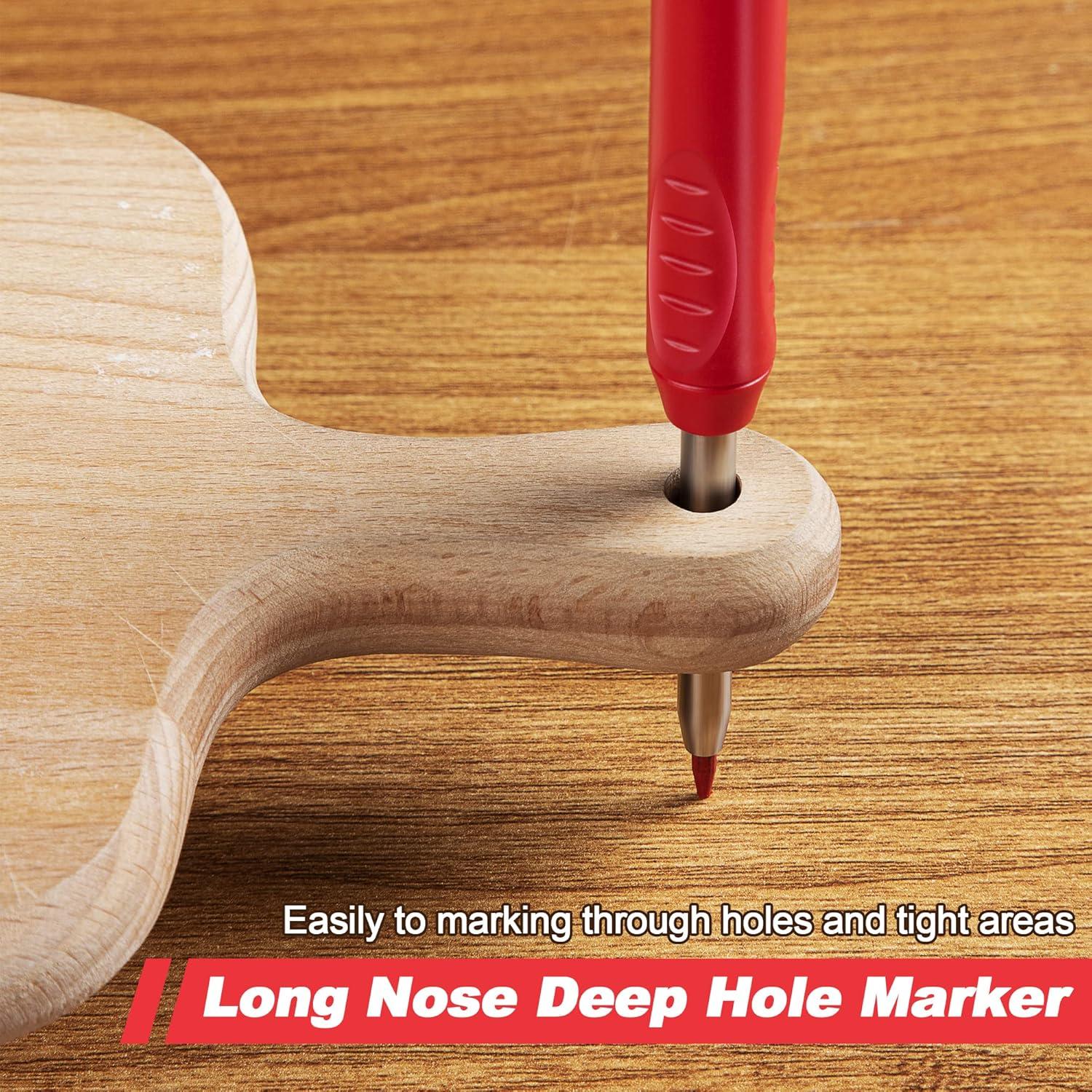 Conjunto de Lápices de Carpintero Enhon 6PCS con Recargas