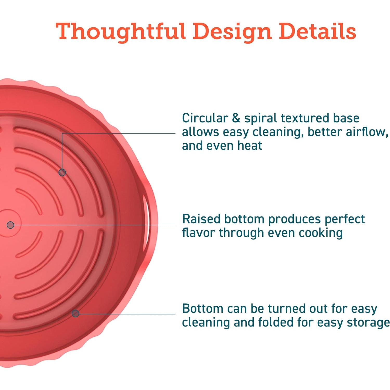 Forros de Silicona COSORI para Freidora de Aire 3-5 QT