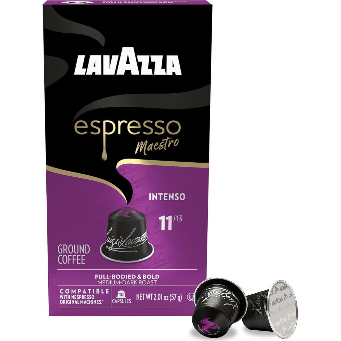 Cápsulas de Aluminio Lavazza Espresso Maestro Intenso 60 Unidades