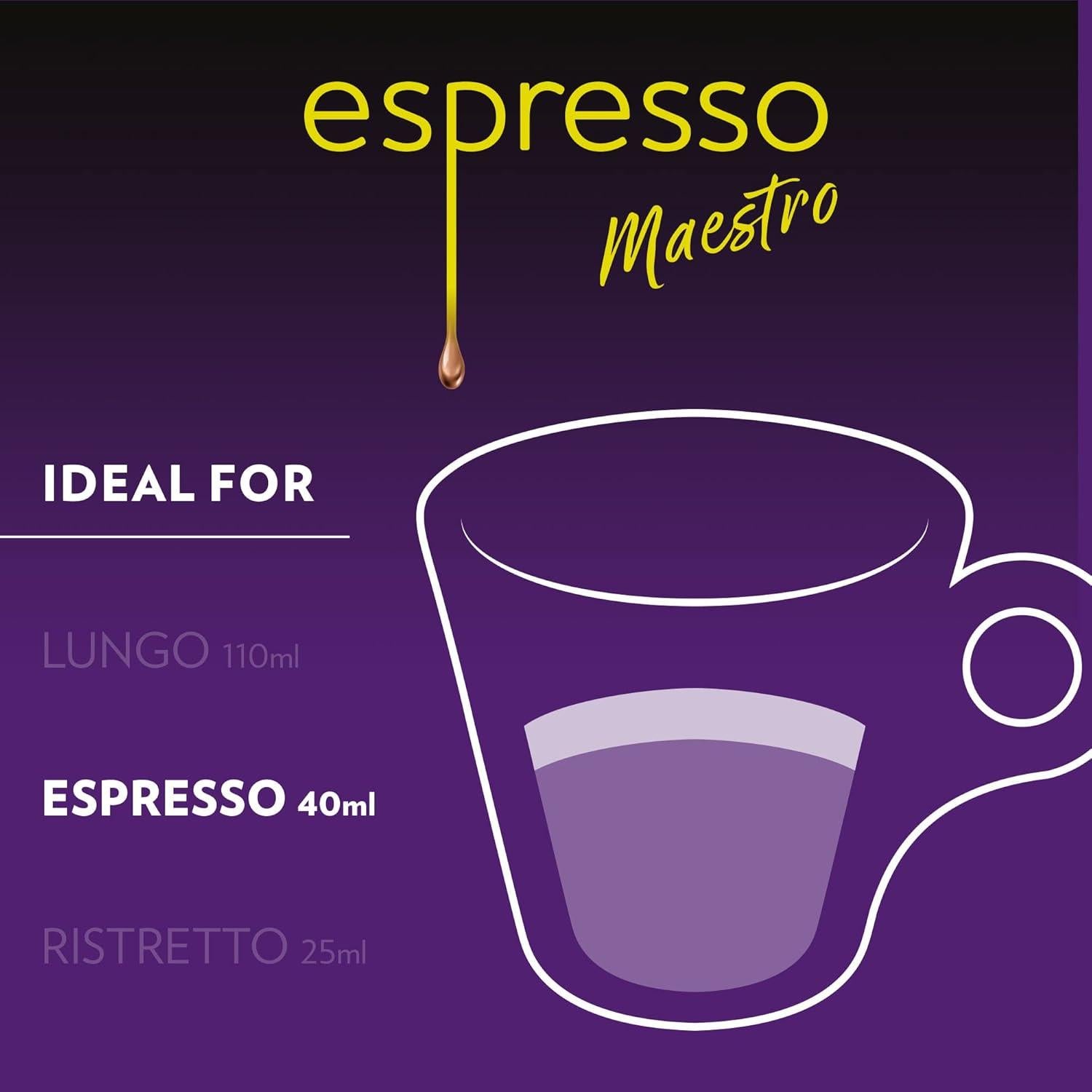 Cápsulas de Aluminio Lavazza Espresso Maestro Intenso 60 Unidades