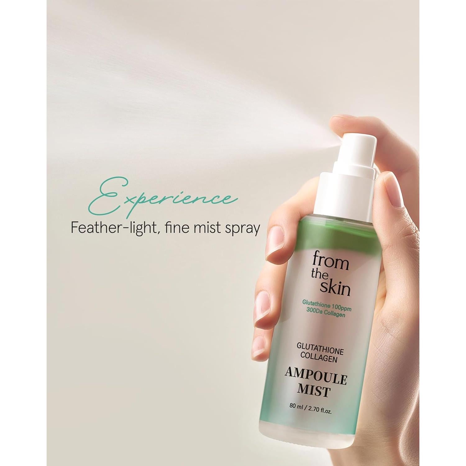 Mist Facial Colágeno Glutatión FROM THE SKIN 79.83 ml