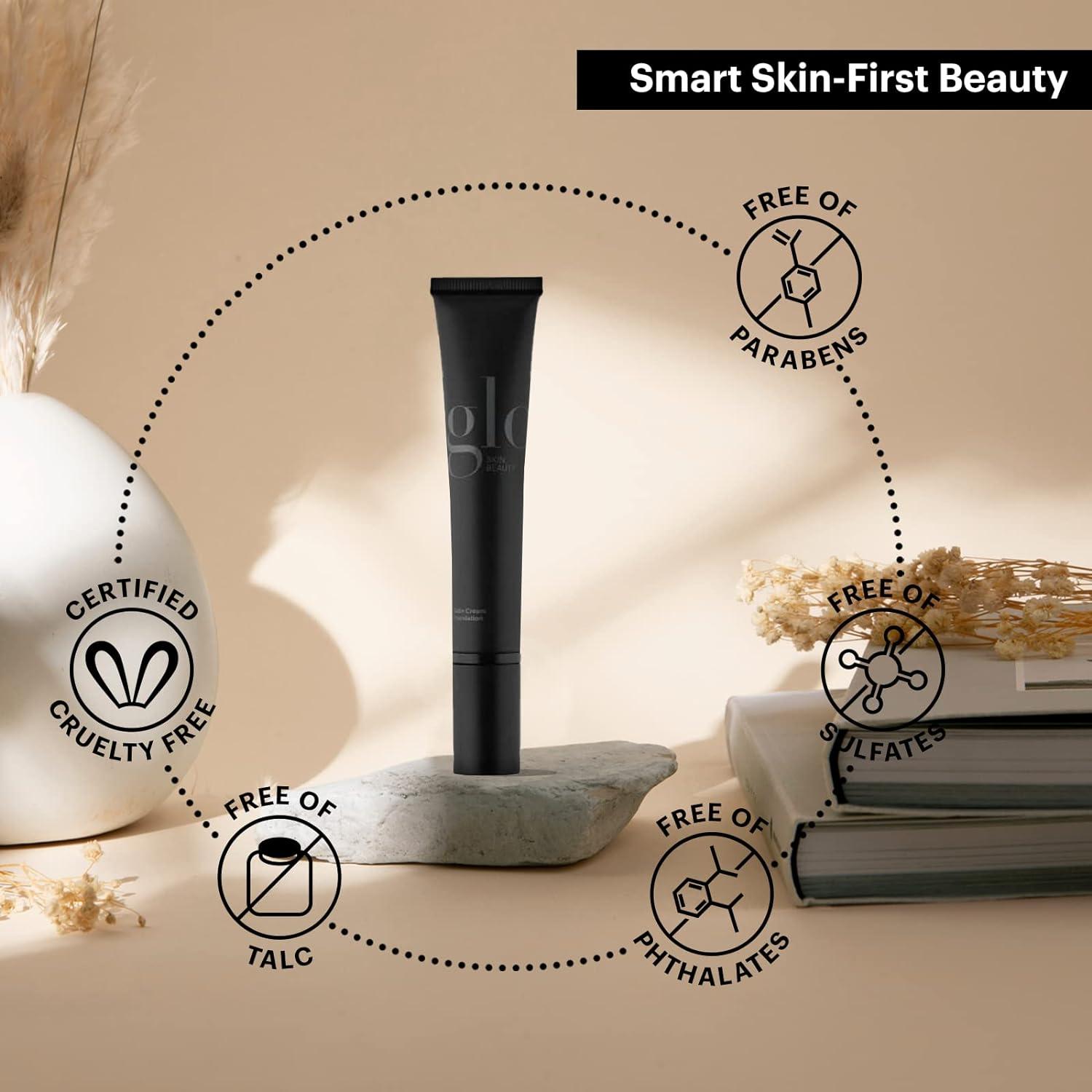 Base de Crema Satinada Glo Skin Beauty Luz Natural 6,19x3,02cm