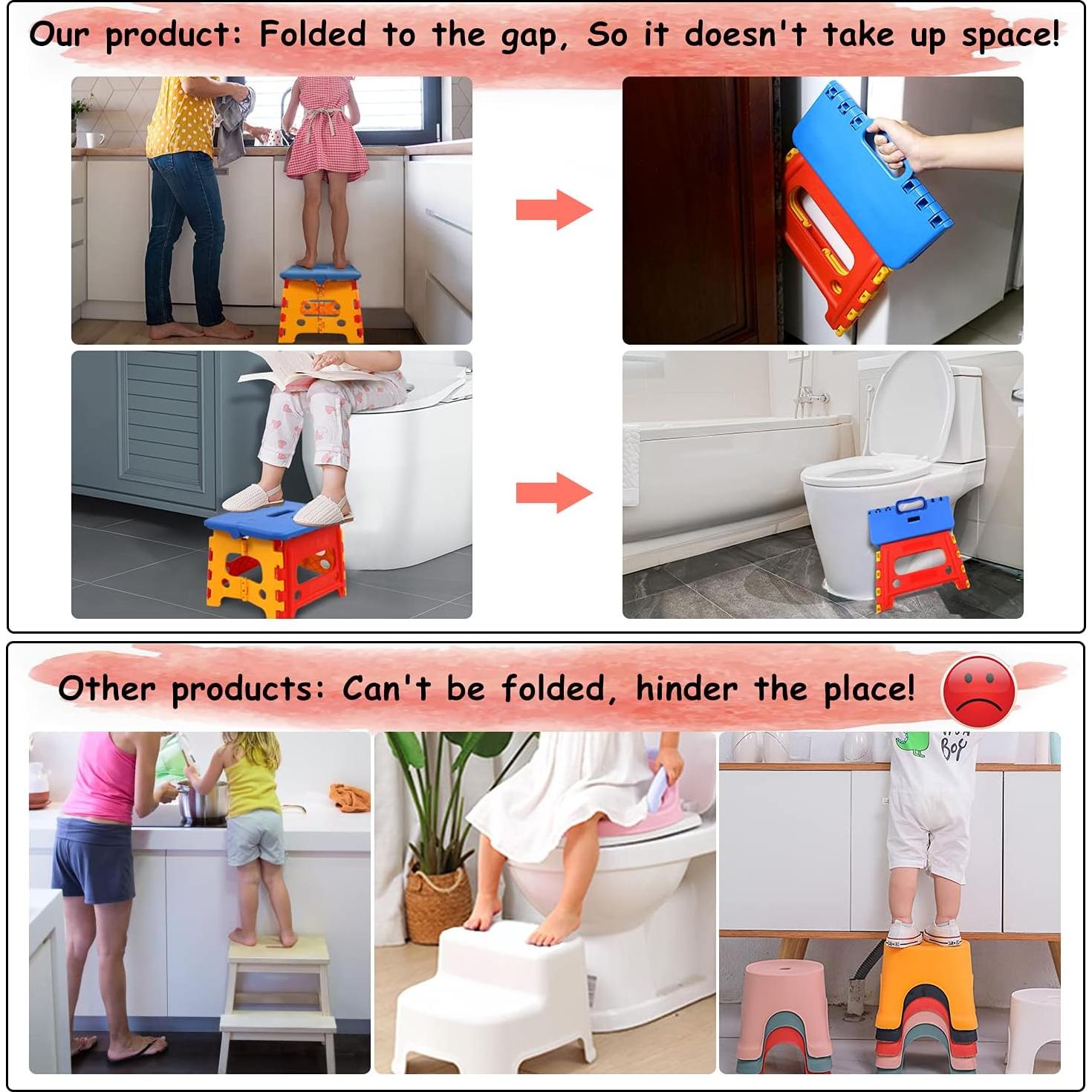 Taburete Plegable para Niños SUMBABO - Seguridad y Estabilidad