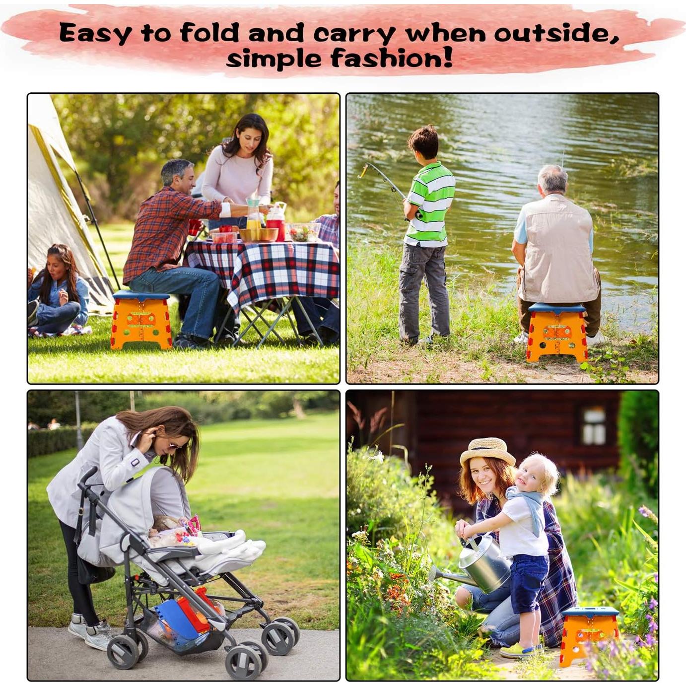 Taburete Plegable para Niños SUMBABO - Seguridad y Estabilidad