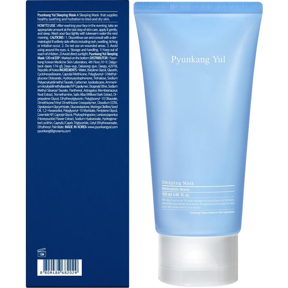 Mascarilla de Sueño Pyunkang Yul 120ml Hidratante Piel