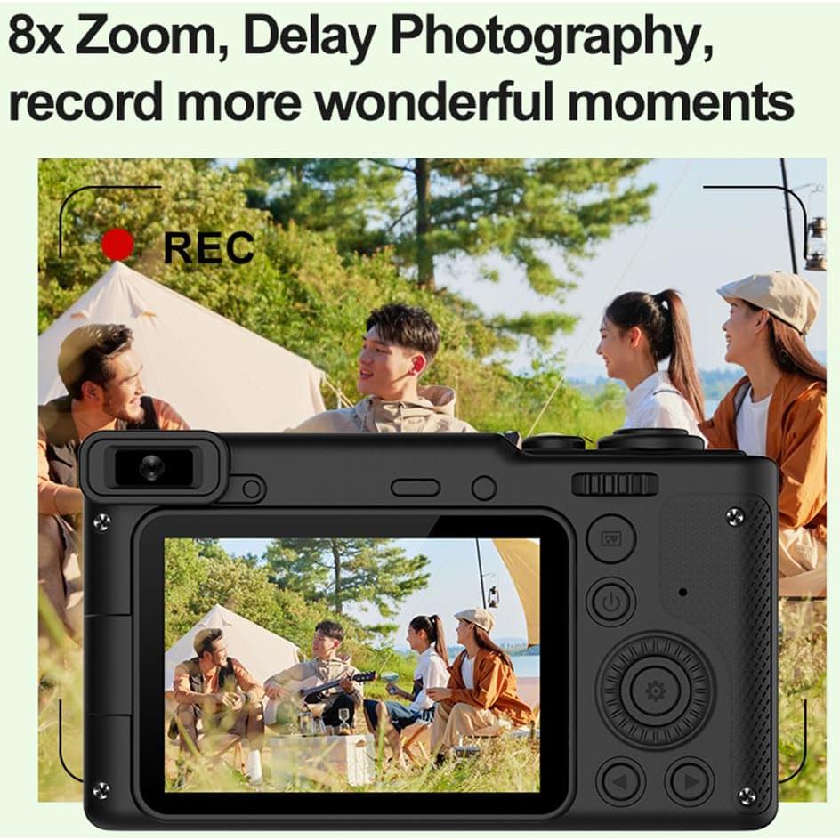 Cámara Digital para Niños Andoer 12MP 1080P con Trípode