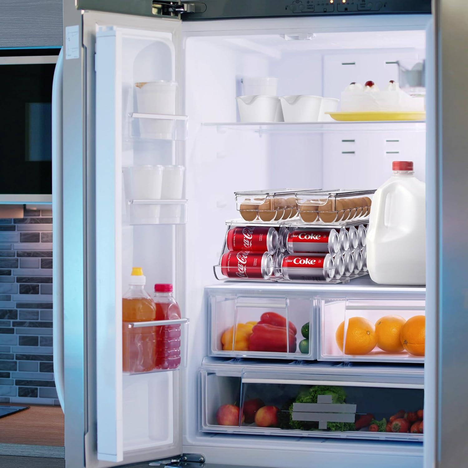 Organizador de Latas y Huevos Sorbus - 12 Latas y 14 Huevos