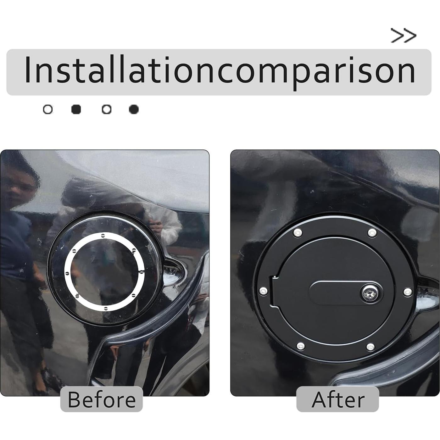 Cubierta de Bloqueo Antirrobo Tanque Combustible Toyota Tundra 2007-2021