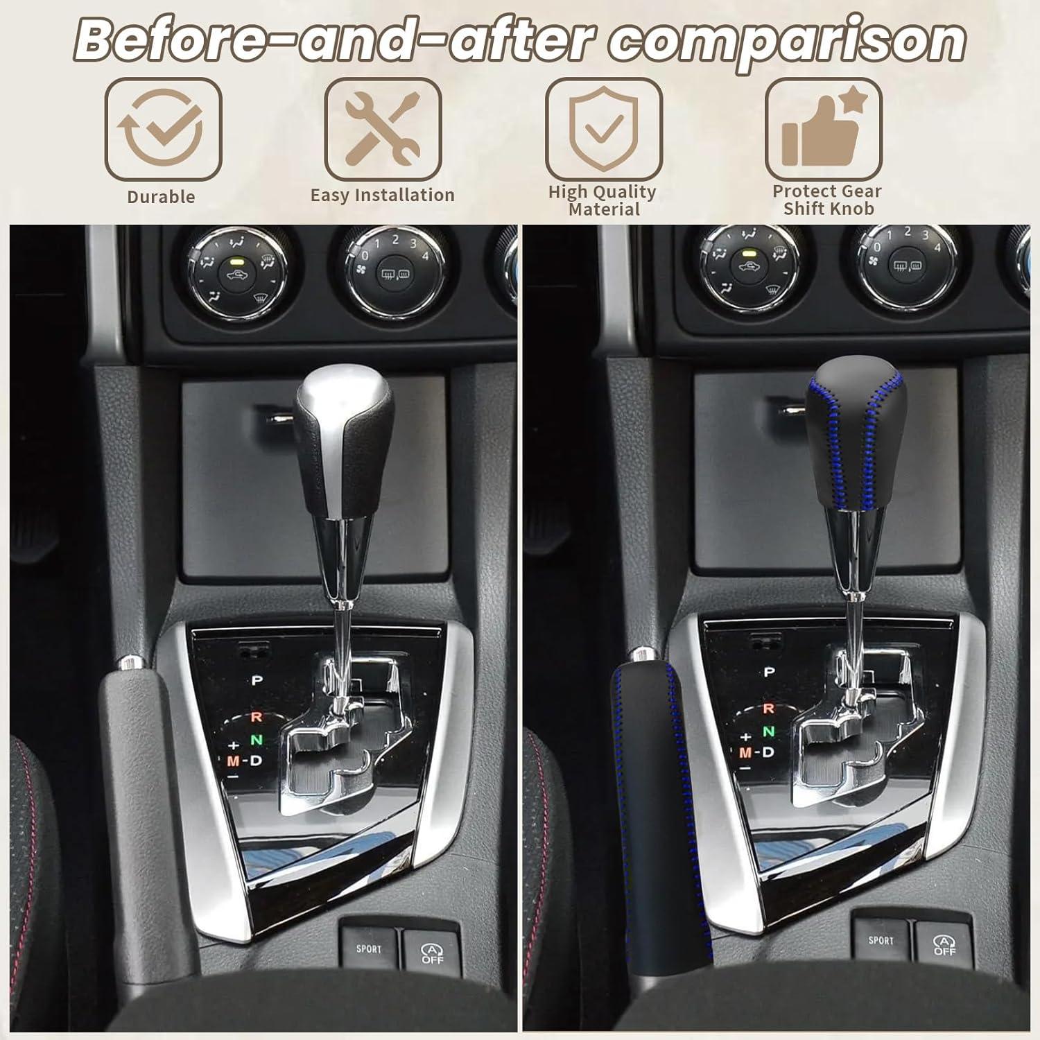 Cubierta de pomo de cambio Bilisin para Toyota Corolla 2014-2018