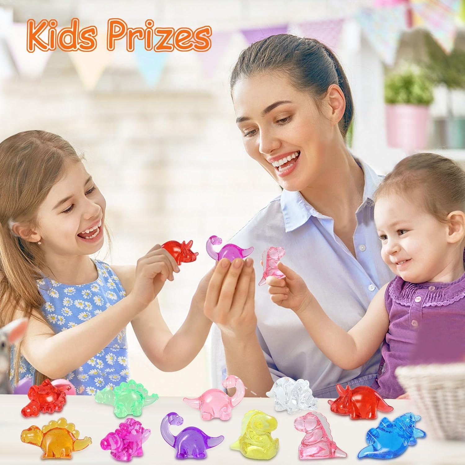 Figuras Mini Dinosaurios HAPTIME 50 Pcs Juguetes para Fiesta