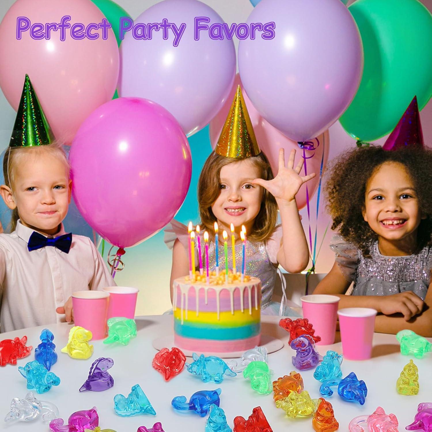 Figuras Mini Dinosaurios HAPTIME 50 Pcs Juguetes para Fiesta