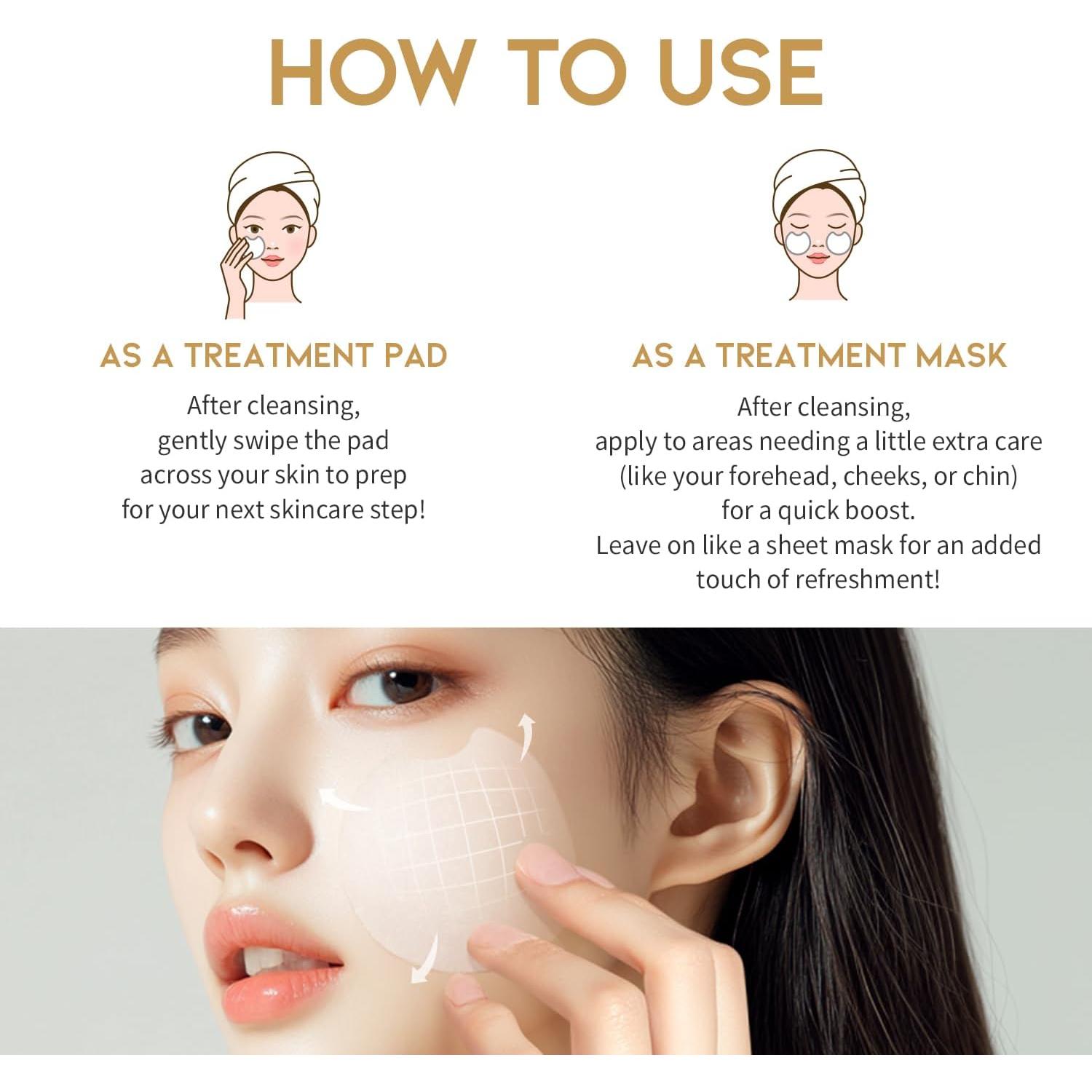 Discos de Toner GDK con Extracto de Arroz 70 Discos 120ml