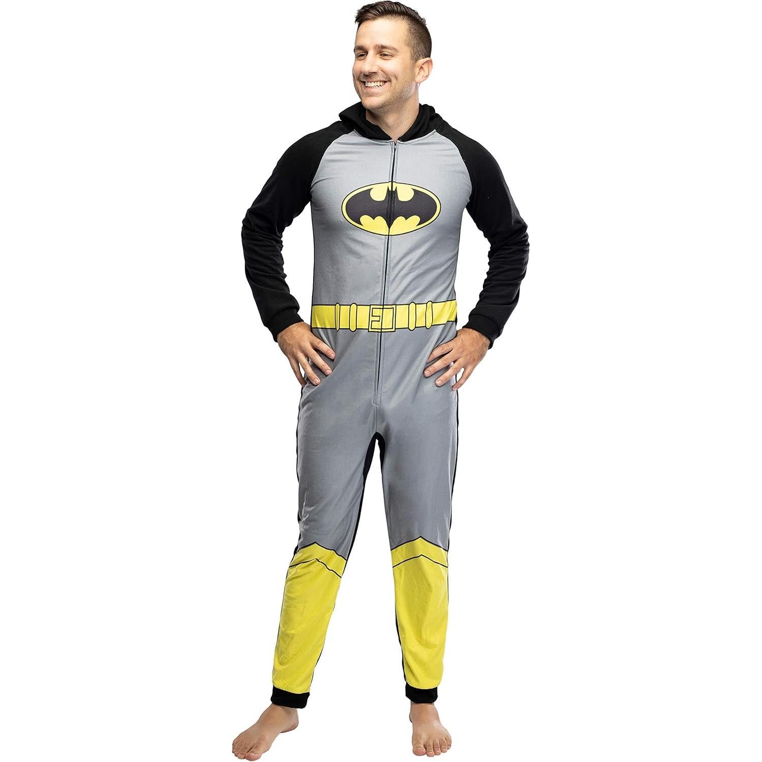 Pijama con Capucha para Hombre DC Comics Batman Grande