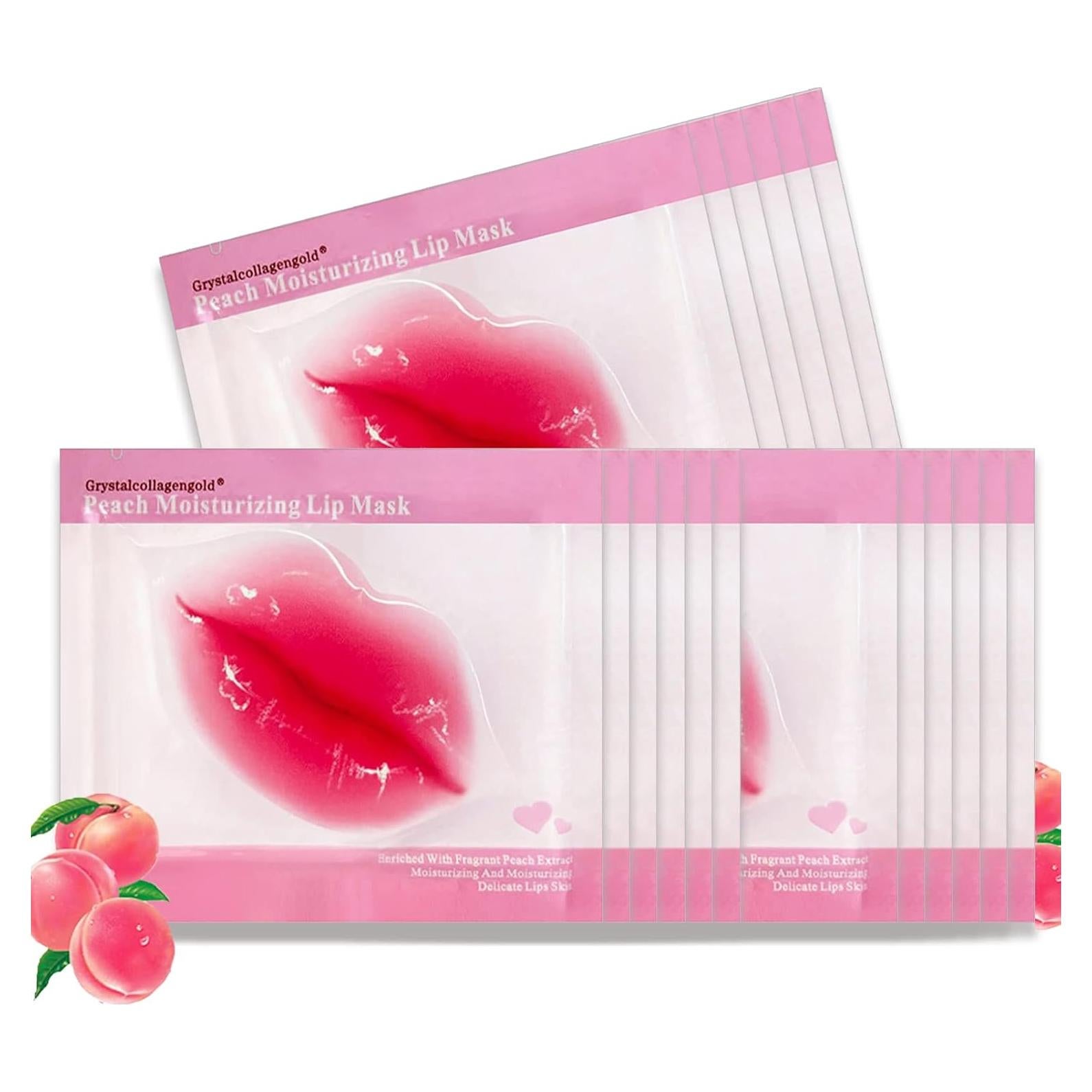 Mascarilla de Colágeno para Labios Permotary 30 Pcs Hidratante