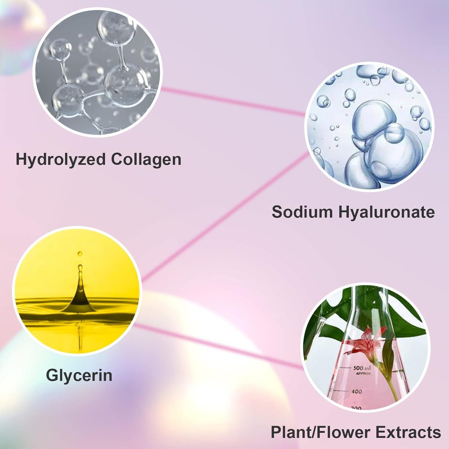 Mascarilla de Colágeno para Labios Permotary 30 Pcs Hidratante