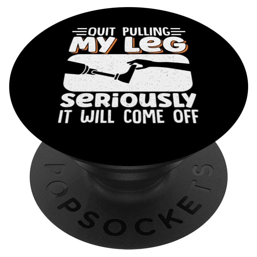 PopSockets Adhesivo PopGrip Prótese de Pierna Amputación