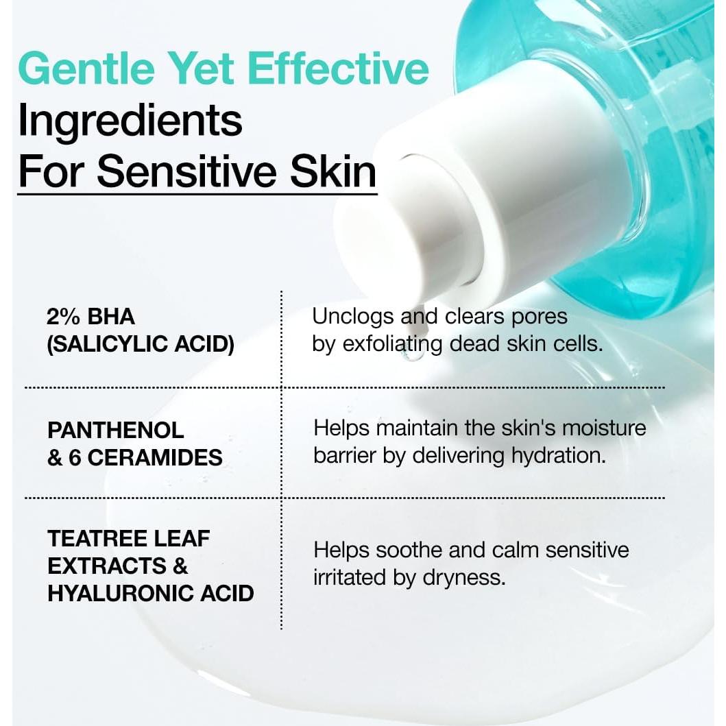 Tónico Exfoliante Suave ANUA BHA 2% 150ml - Ácido Salicílico