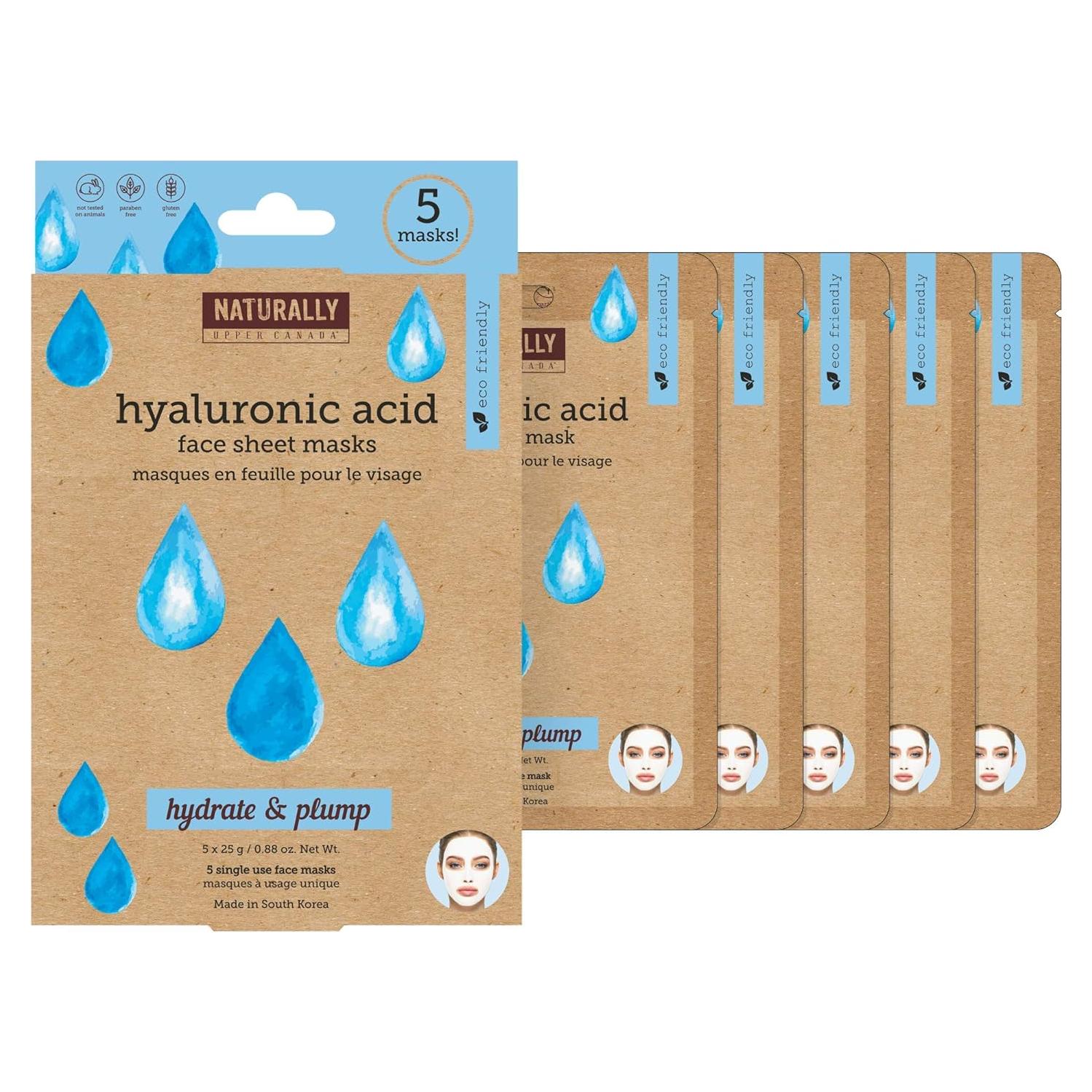 Mascarilla Hidratante Naturally 30 con Ácido Hialurónico