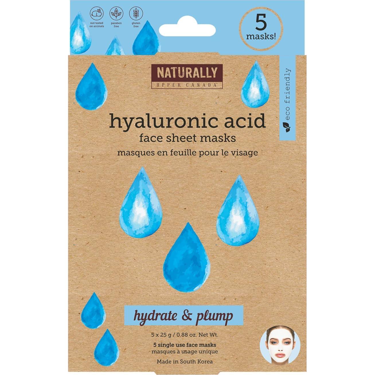 Mascarilla Hidratante Naturally 30 con Ácido Hialurónico