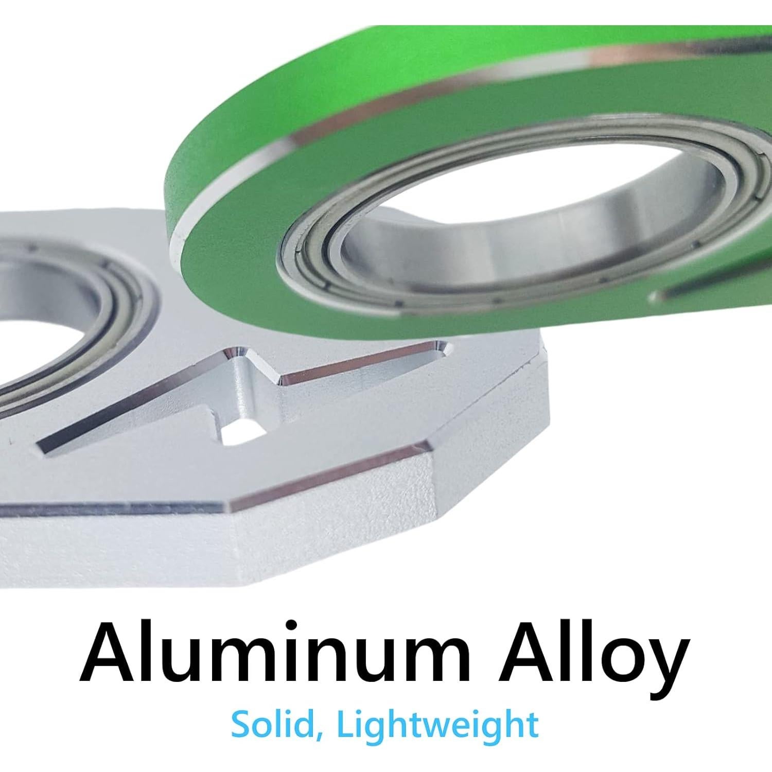 Llave Spinner Fidget Anillo Metal YIPUKIYI Negro 10g