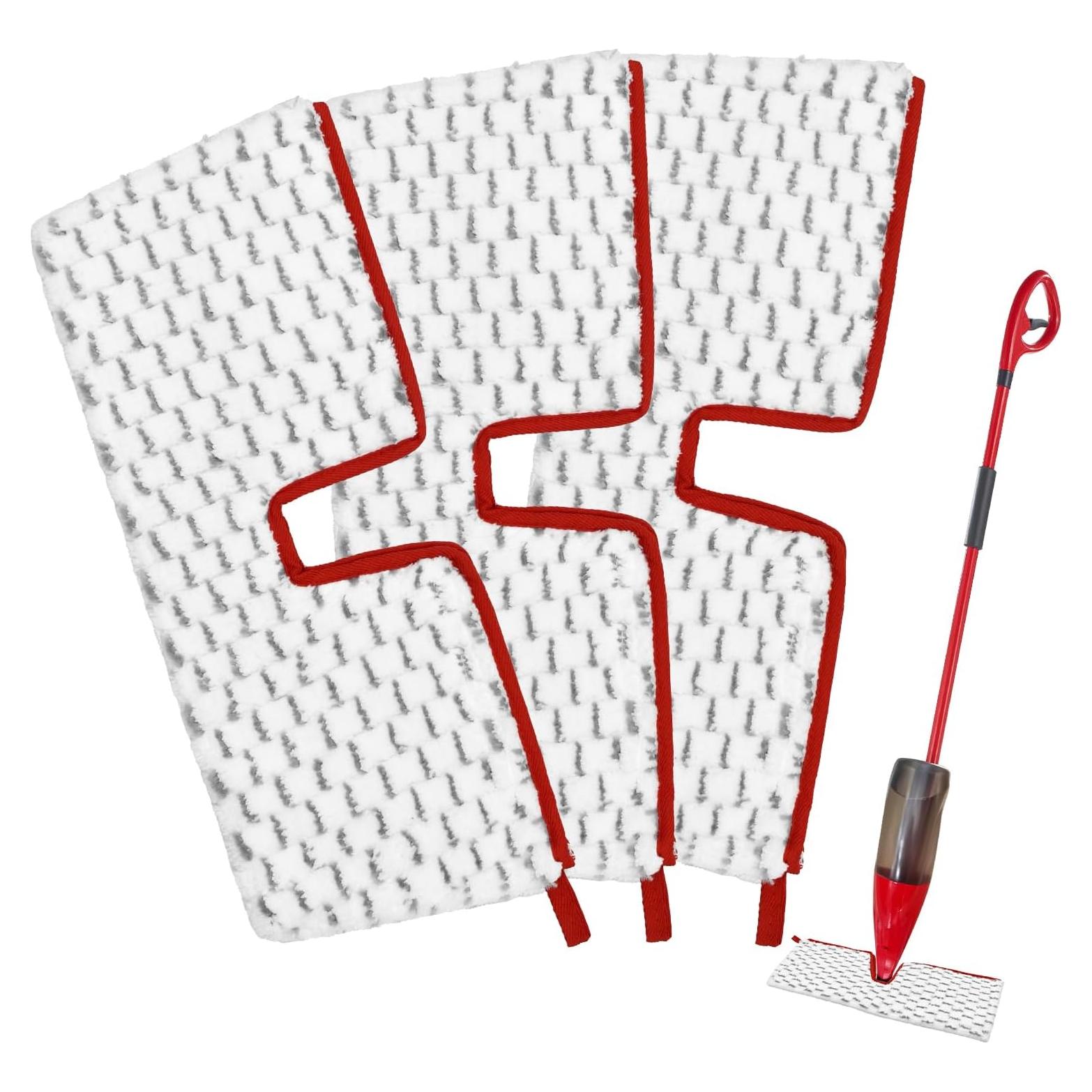 Paños de Mopa de Microfibra GFRED para Ocedar ProMist MAX - 3 Paquetes