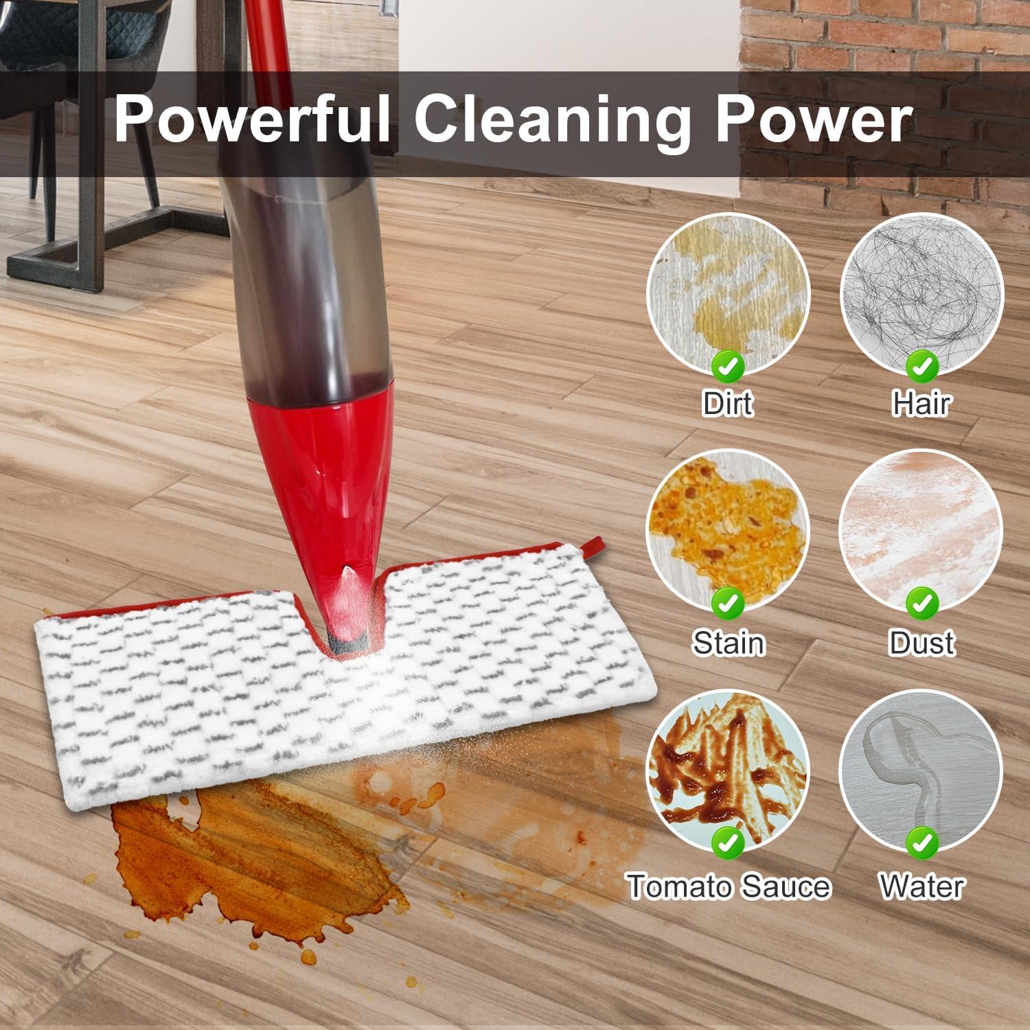 Paños de Mopa de Microfibra GFRED para Ocedar ProMist MAX - 3 Paquetes