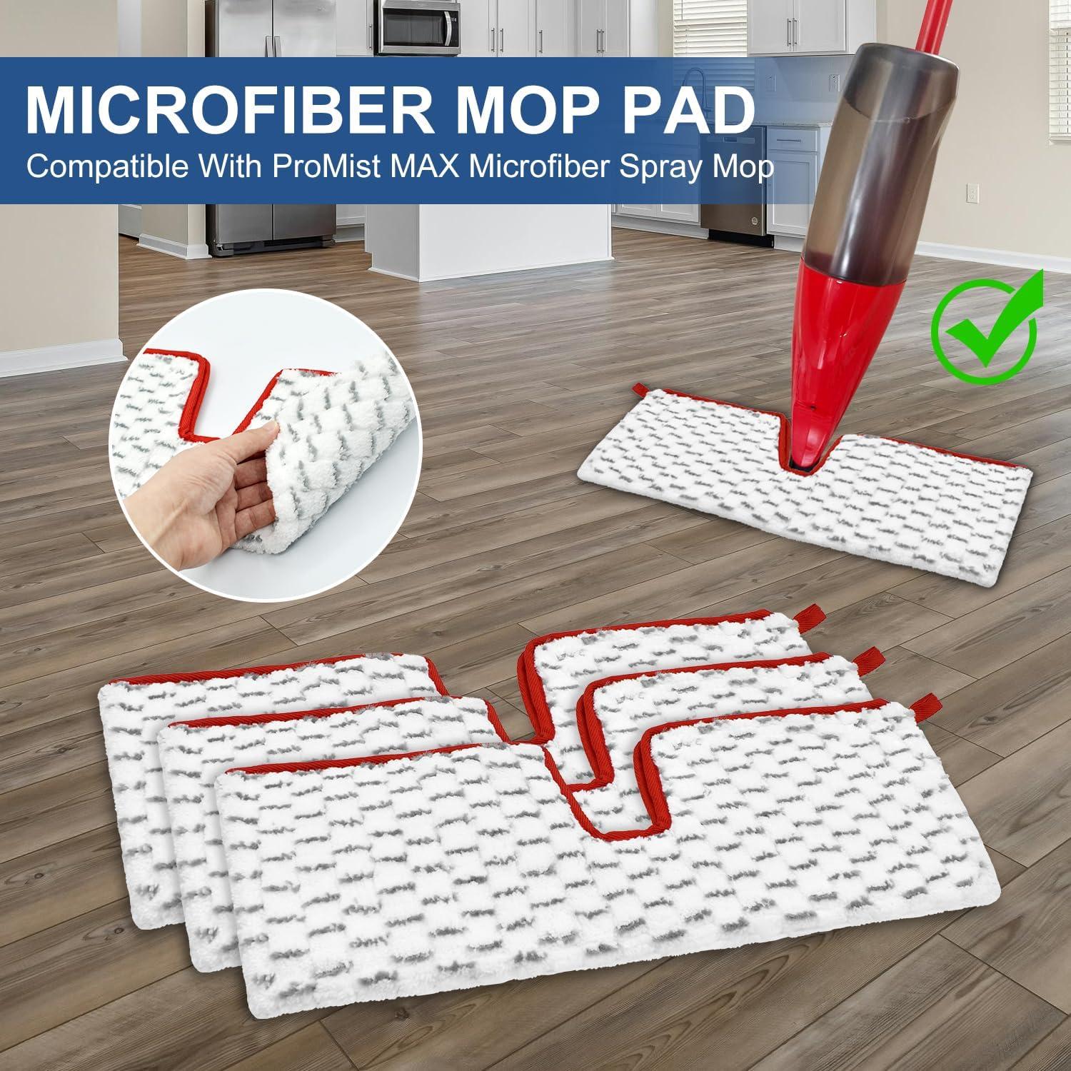 Paños de Mopa de Microfibra GFRED para Ocedar ProMist MAX - 3 Paquetes