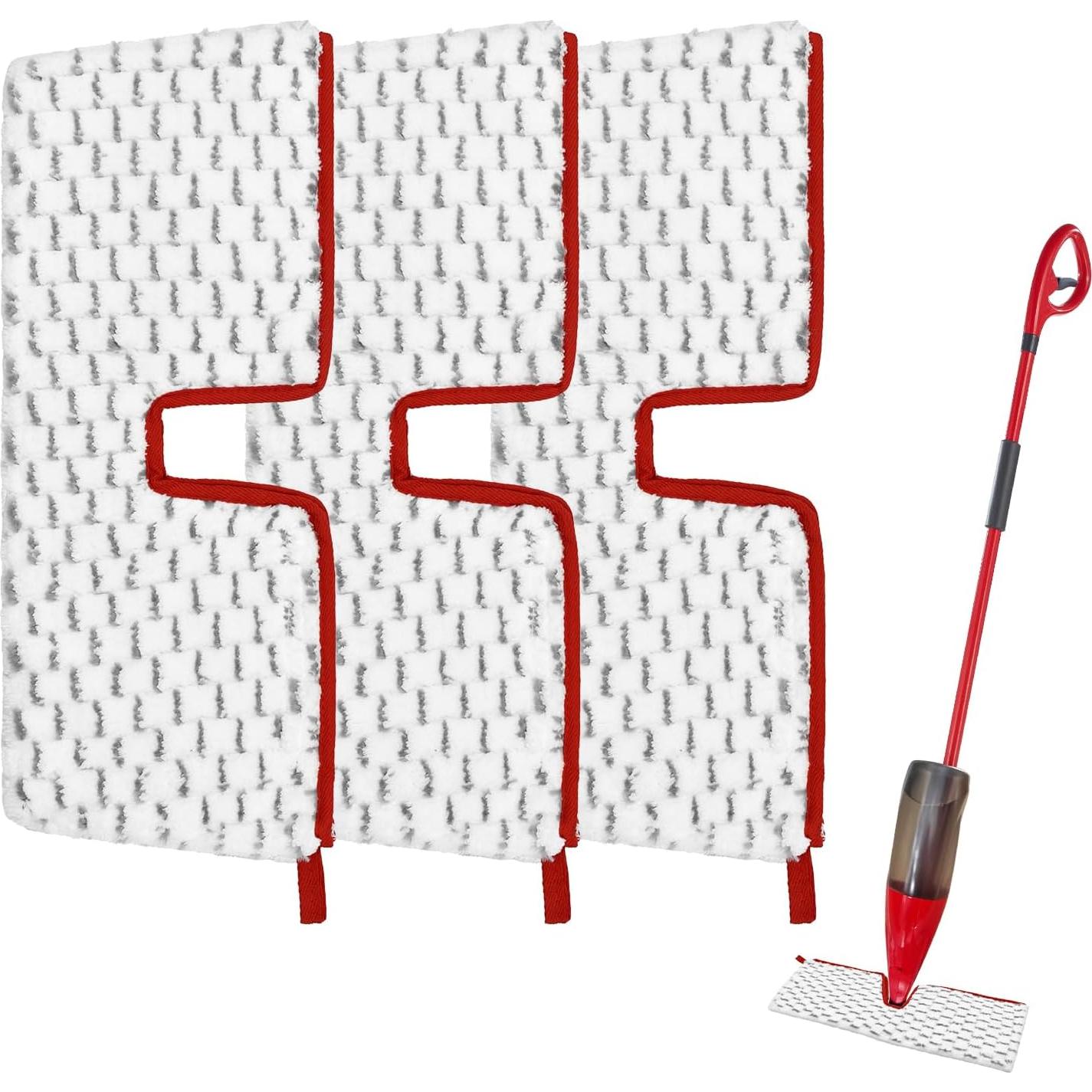 Paños de Mopa de Microfibra GFRED para Ocedar ProMist MAX - 3 Paquetes
