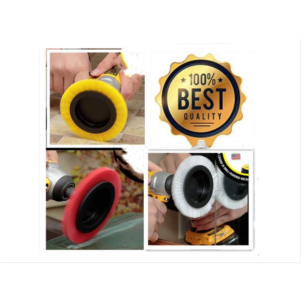 Kit de Cepillos de Taladro HUAWELL 8 Piezas Nylon Suave