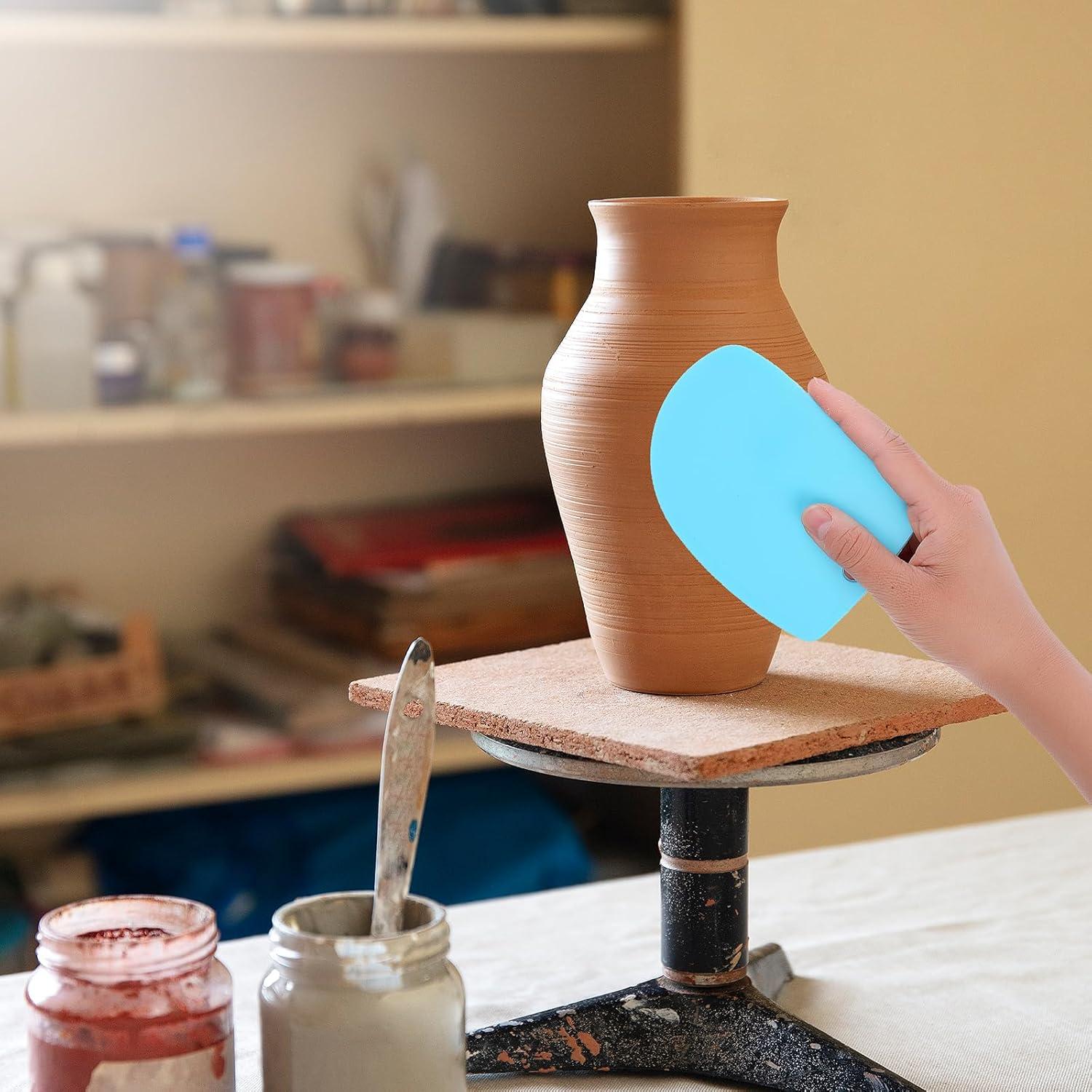 Set de 6 Raspadores de Arcilla Plástico Cobee - Herramientas Cerámica