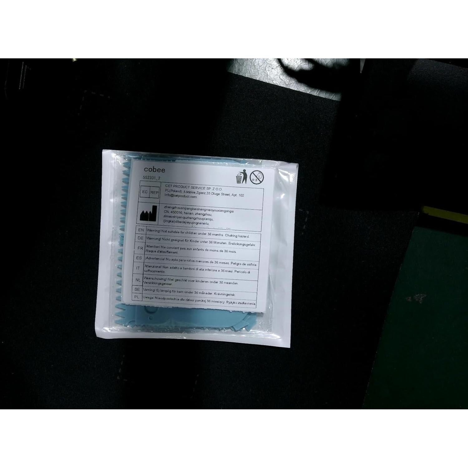 Set de 6 Raspadores de Arcilla Plástico Cobee - Herramientas Cerámica