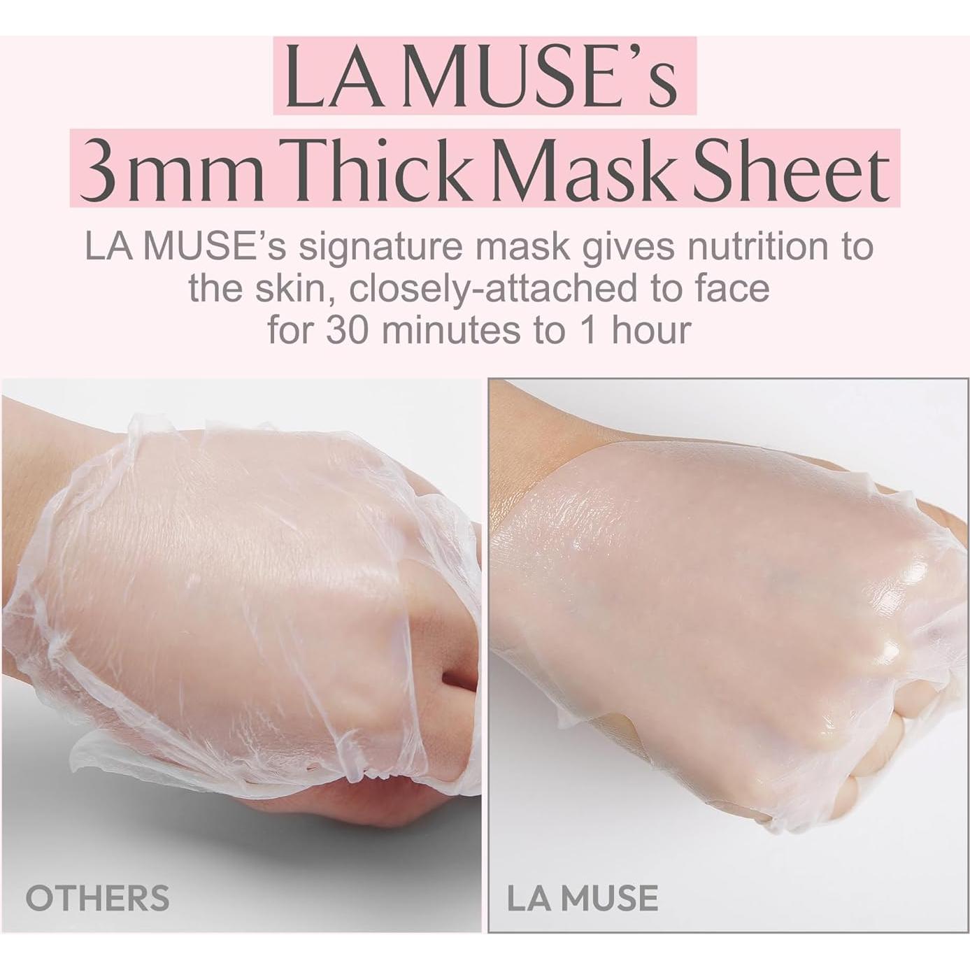 Mascarilla Facial de Gel de Coco LA MUSE - Hidratación y Lifting