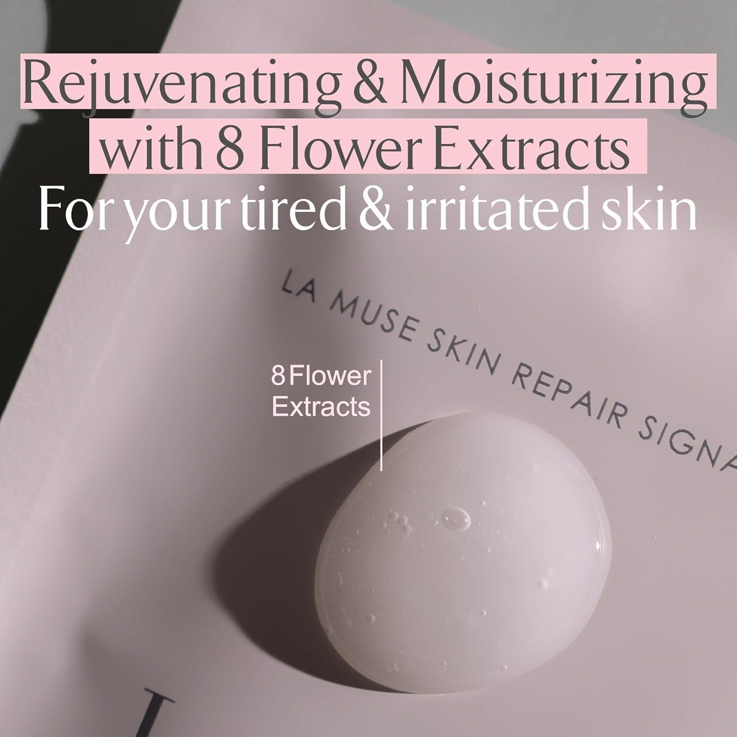 Mascarilla Facial de Gel de Coco LA MUSE - Hidratación y Lifting