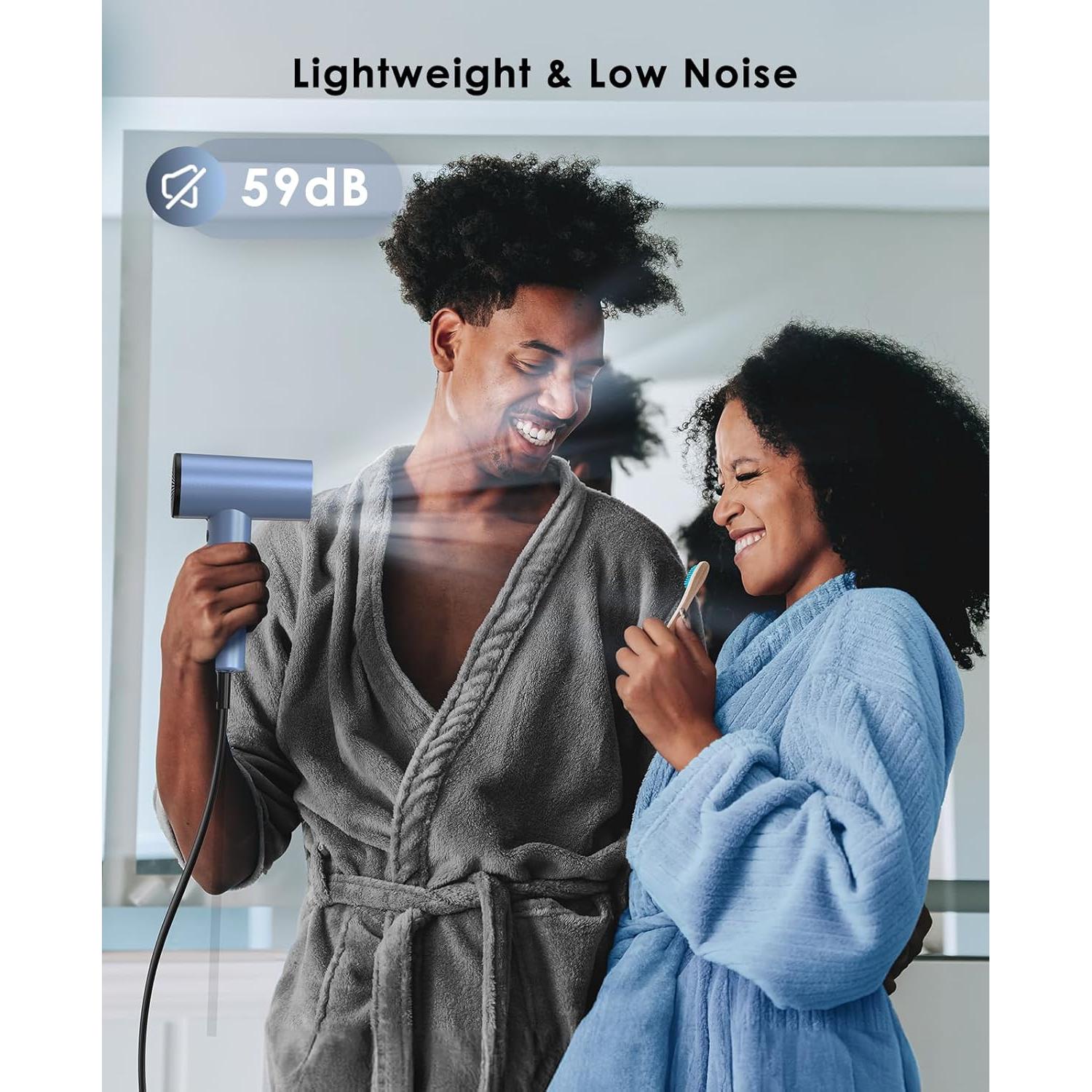 Secador de Pelo Iónico OSOU DT01 - Alta Velocidad 150,000 RPM